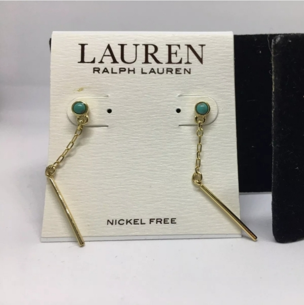 Ralph Lauren Gold Tone Long Link MSRP 38$
